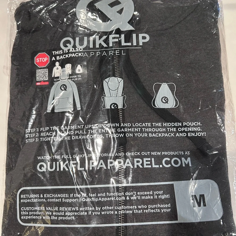 Quick Flip Hero Hoodie, Size Medium - Picture 2 of 13